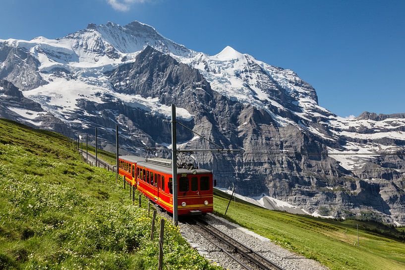 Jungfraubahn von Bart van Dinten
