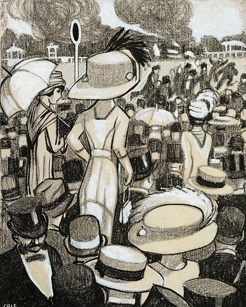 Bei den Rennen von Juan Gris von Peter Balan