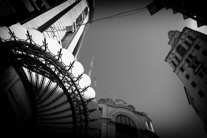 Paysage urbain Art déco Buenos Aires par Ton Bijvank