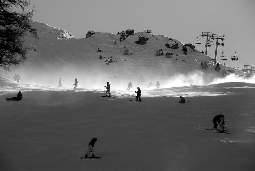 Wintersport von P.D. de Jong