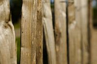 Houten rustieke hekwerk