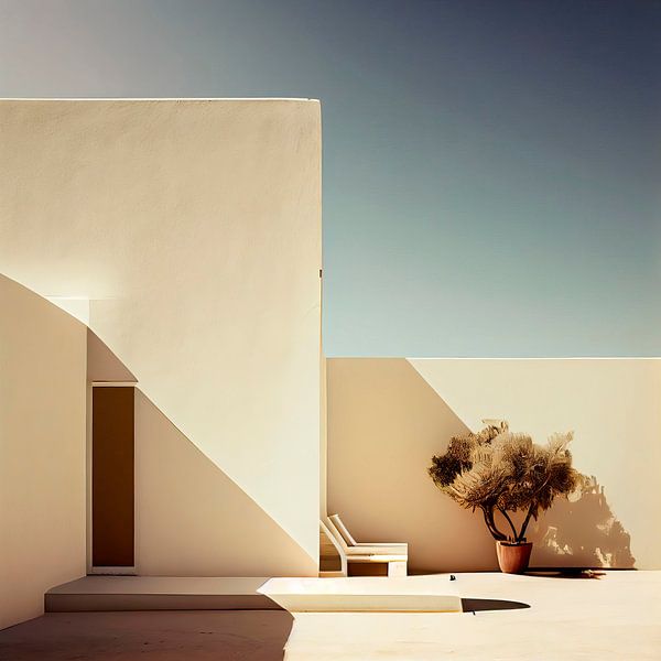 Stylistic House in the Sun by Maarten Knops