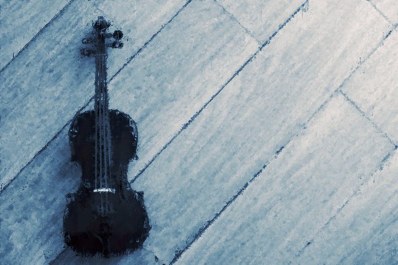 Viooltje im stil 'Deep Blue' von Whale & Sons