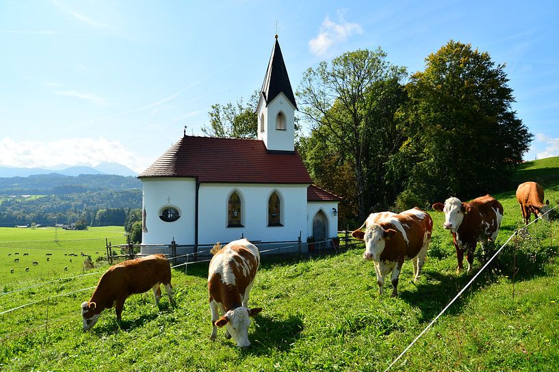 Chapelle en Bavière par Ingo Laue