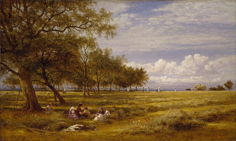 Benjamin Williams Leader~An English Hayfield par finemasterpiece