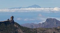 View of Tenerife from Gran Canaria