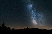 Milky Way over the Chiemgau Alps