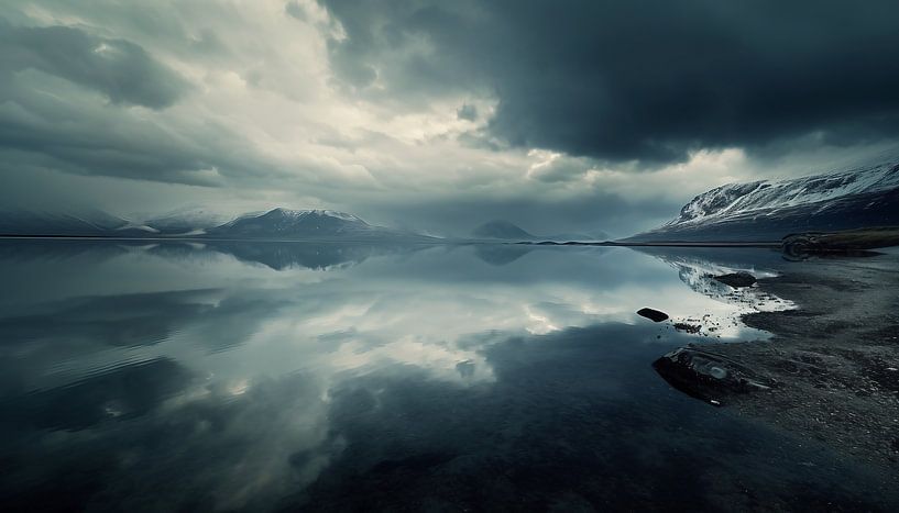 Sea in a storm by fernlichtsicht