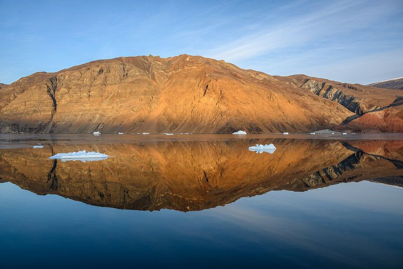 Réflexion orange par Ellen van Schravendijk