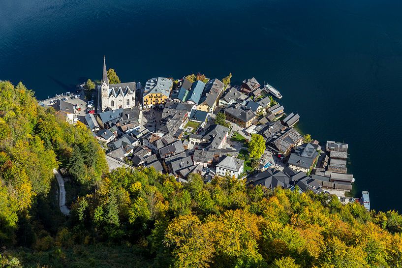 View of Hallstatt by Adelheid Smitt