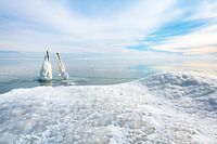 Winter on the IJsselmeer 2021