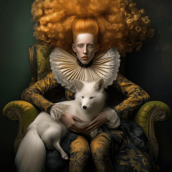 Hochwertiges Haar des Adels von Ton Kuijpers