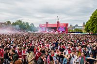 Huldiging landskampioen Ajax in Amsterdam