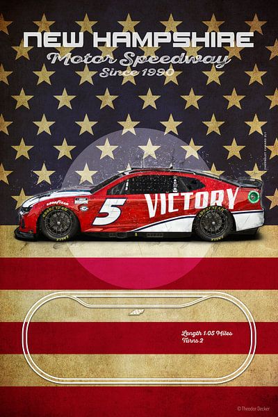 New Hampshire Motor Speedway by Theodor Decker