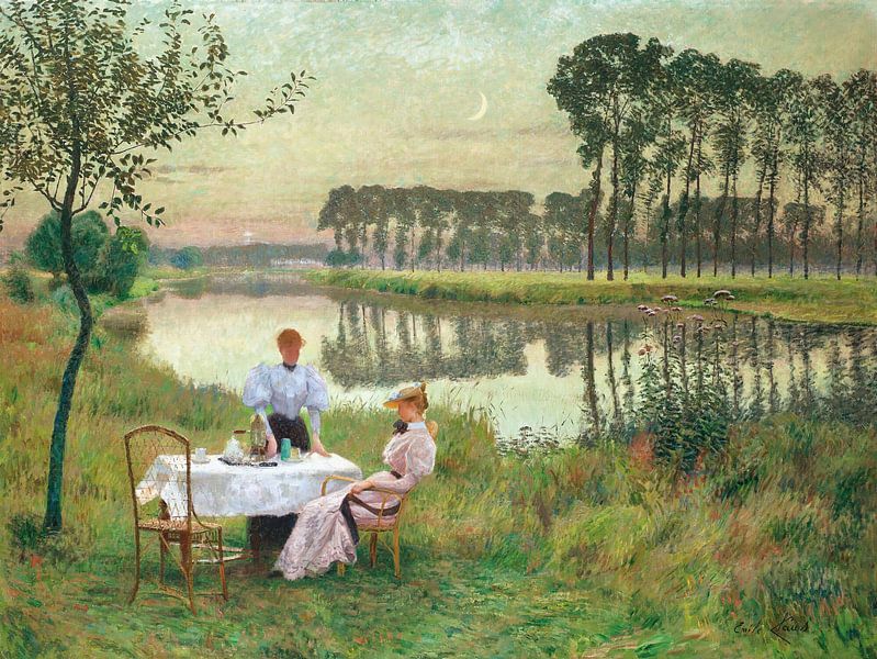 Sommerabend, Emile Claus von Meisterhafte Meister