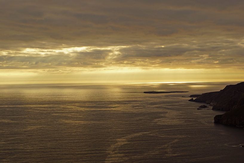 coucher de soleil sur les falaises de la Slieve League en Irlande par Babetts Bildergalerie