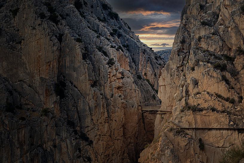 Hiking trail El Caminito del Rey, Spain. by Hennnie Keeris