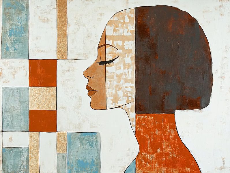 Mosaic Muse van De Mooiste Kunst