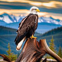 Seahawk in de bergen