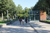 walking through Nijmegen