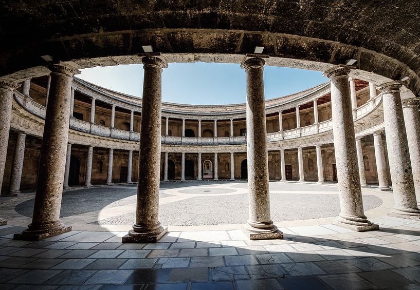 Palais Charlemagne dans l'Alhambra espagnole par Fotografiecor .nl