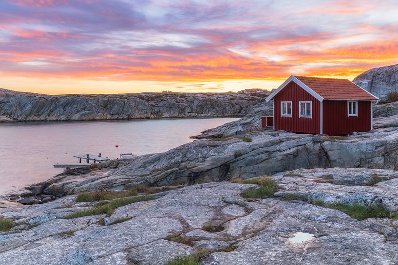Rode hut in de archipel van Daniela Beyer