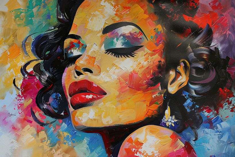 Female abstract by Egon Zitter