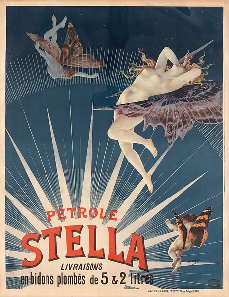 Henri Boulanger Gray - Pétrole Stella (1897) von Peter Balan