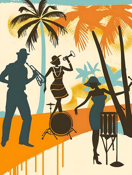 New Wave vintage &amp;amp ; poster rétro par PixelPrestige