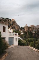 Blick auf die Berge, Guadalest, Spanien