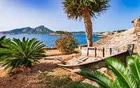 Idyllic view of Sant Elm coast, Mallorca, Spain