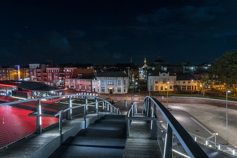 Purmerend vanaf de Melkbrug by Paul Tolen