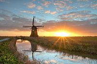 Sunrise at the Hempensermeerpolder