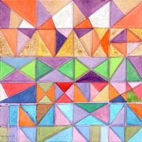 Fresh and Warm Triangle Pattern 