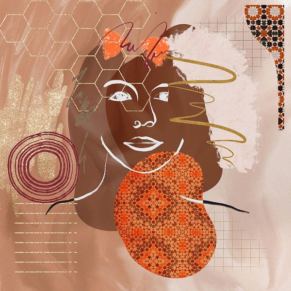 Ein marokkanischer Traum in gemischten Medien von Arjen Roos