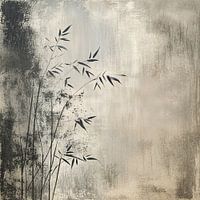 Chef-d'œuvre du style japonais Wabi-Sabi aux teintes neutres