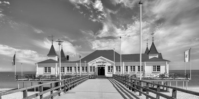 SW Panorama Seebrücke Ahlbeck Usedom par Photo Art Thomas Klee