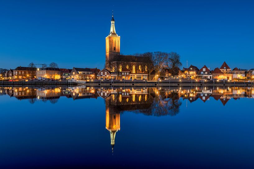 Hasselt in der blauen Stunde von Fotografie Ronald