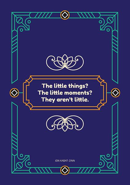 The Little Things van Jun-Yi Lee