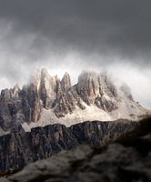 Mountain peaks in the Dolomites