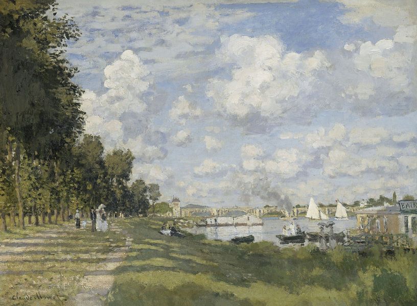 Bassin d'Argenteuil, Claude Monet von Meisterhafte Meister
