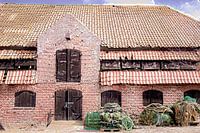 Magazijn in een Baltische haven