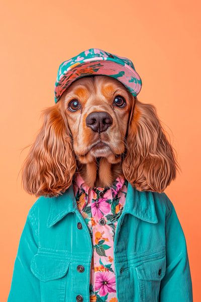 English Cocker Spaniel by Poster Art Shop