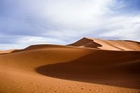 Sahara woestijn bij zonsopgang