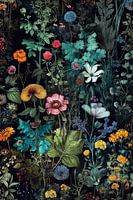 Meadow botanical pattern 30 #nature