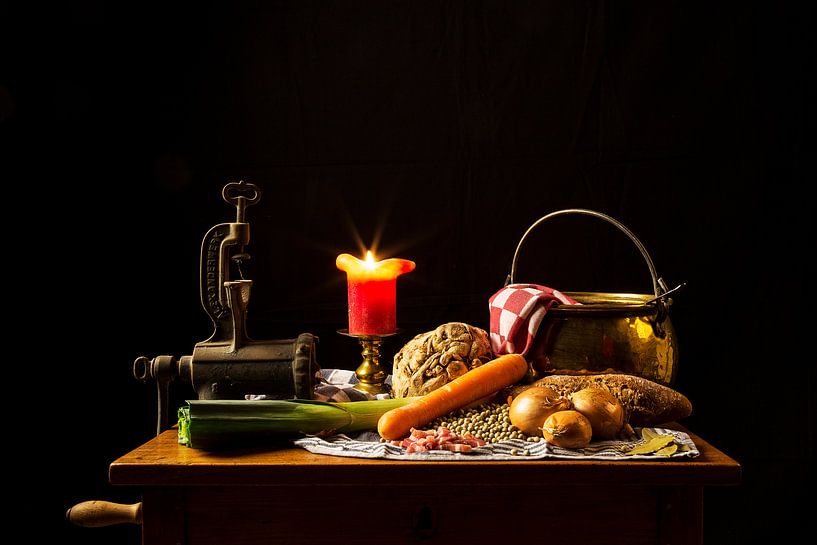 Pea soup by Carola Schellekens