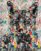 Portrait of a fox - Abstract