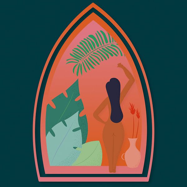 Ochtend in paradijs van Sophie van Schravendijk