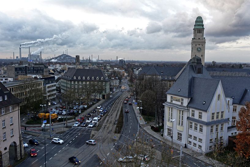 Stadtpanorama by Edgar Schermaul