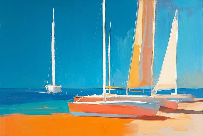 Sailboats by ARTemberaubend